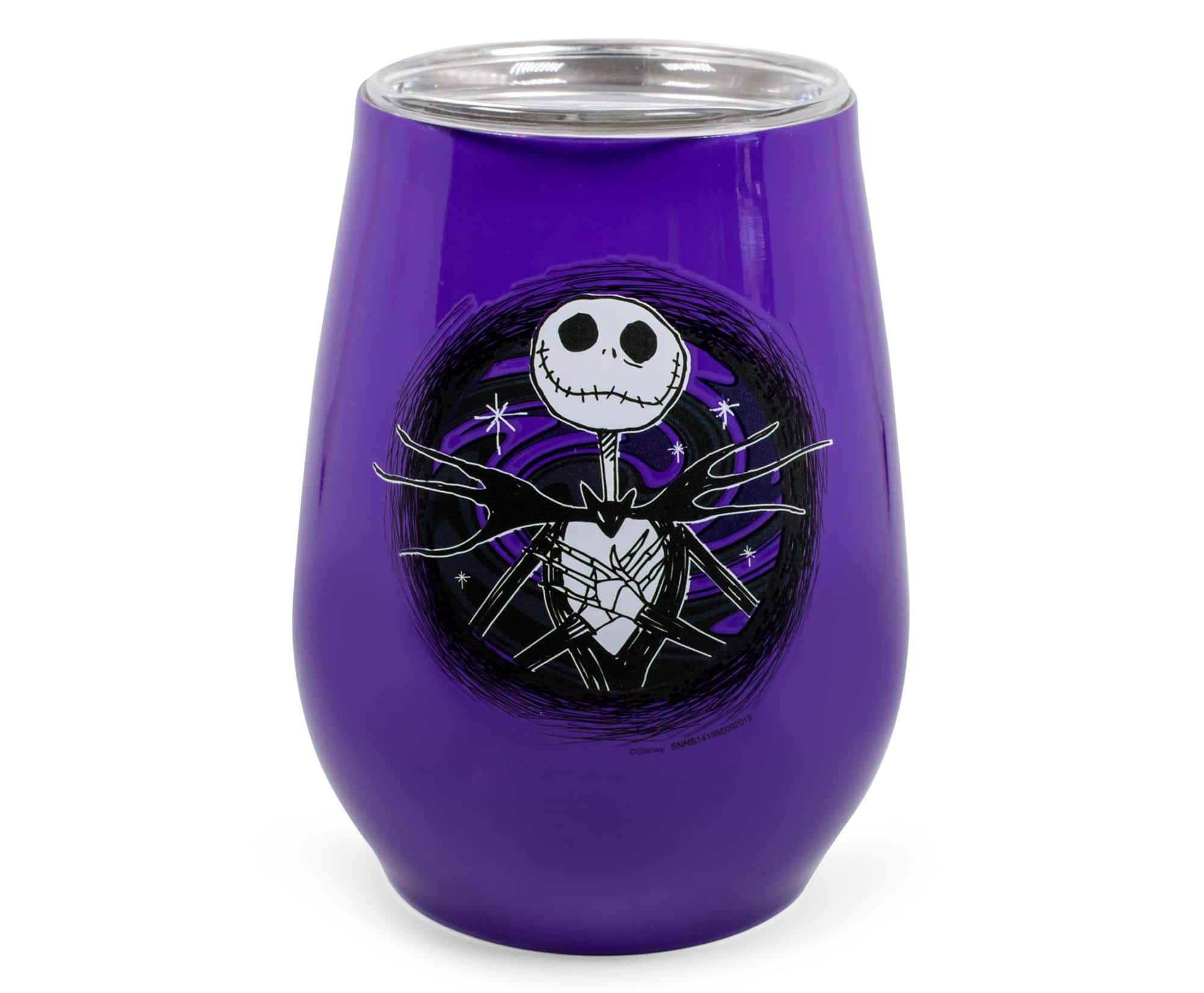 Disney - Nightmare Before Christmas Jack Skellington Stainless Steel Tumbler | 10 Ounces - Purple