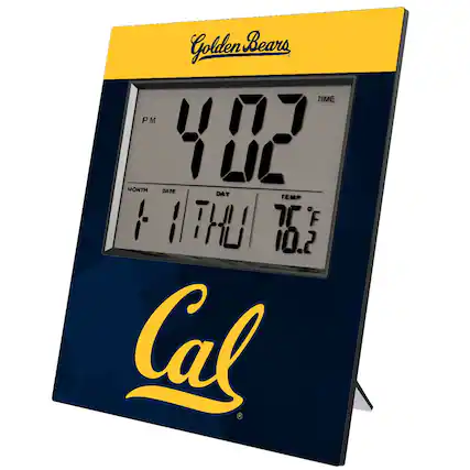 Golden Bears
TIME 4:02 PM
MONTH 1 DATE 1 DAY THU TEMP 76°F
Cal®