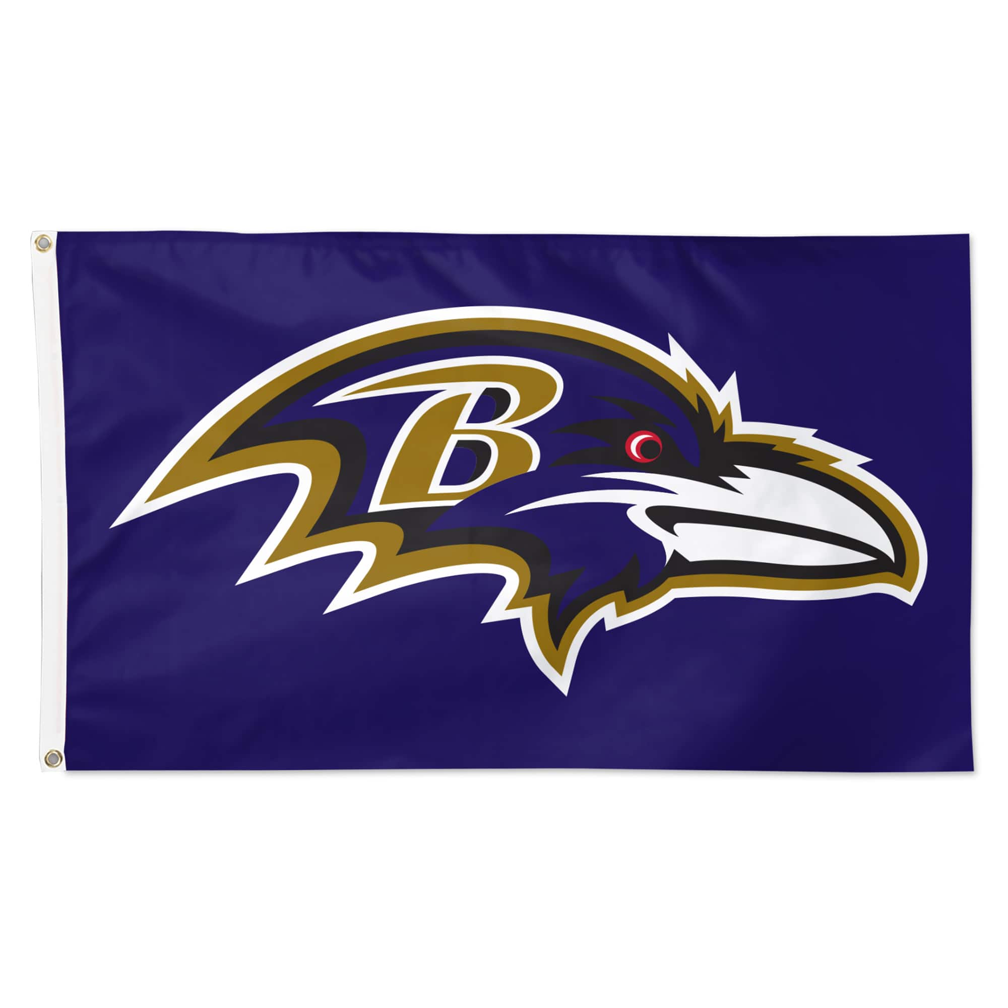 WinCraft - Baltimore Ravens 3' x 5' Primary Logo Single-Sided Flag - Multicolor price history on PriceWatchPro