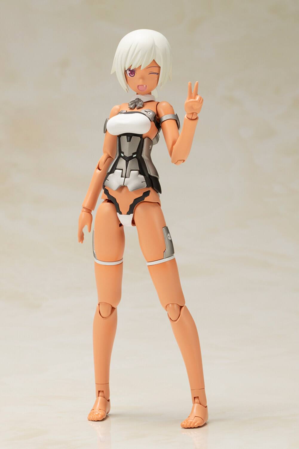Alt View 1. PopMarket - Kotobukiya - Frame Arms Girl - Laetitia Silver Version Model Kit   - Collectibles - Multicolor.