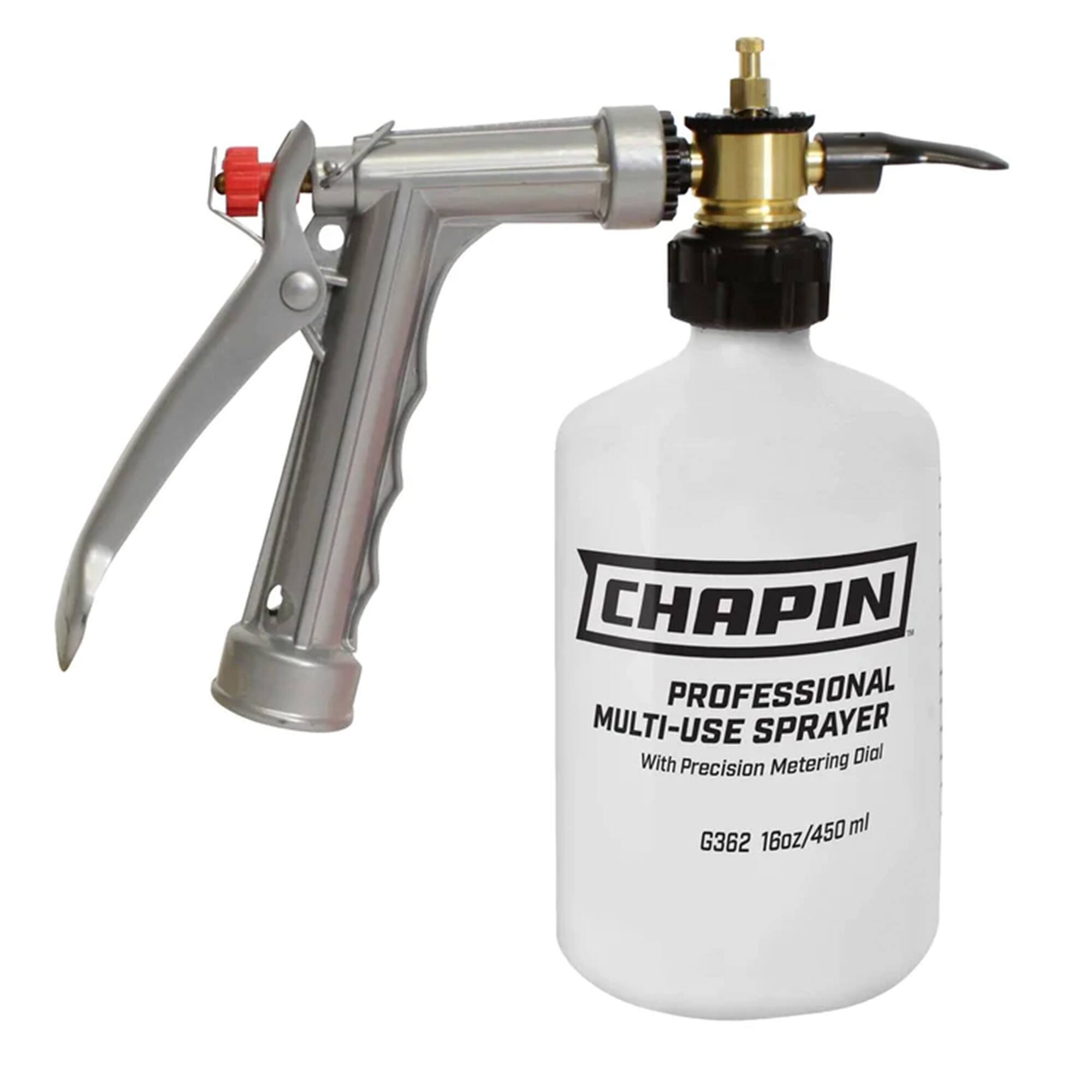CHAPIN PROFESSIONAL MULTI-USE SPRAYER  
With Precision Metering Dial  
G362 16oz/450 ml