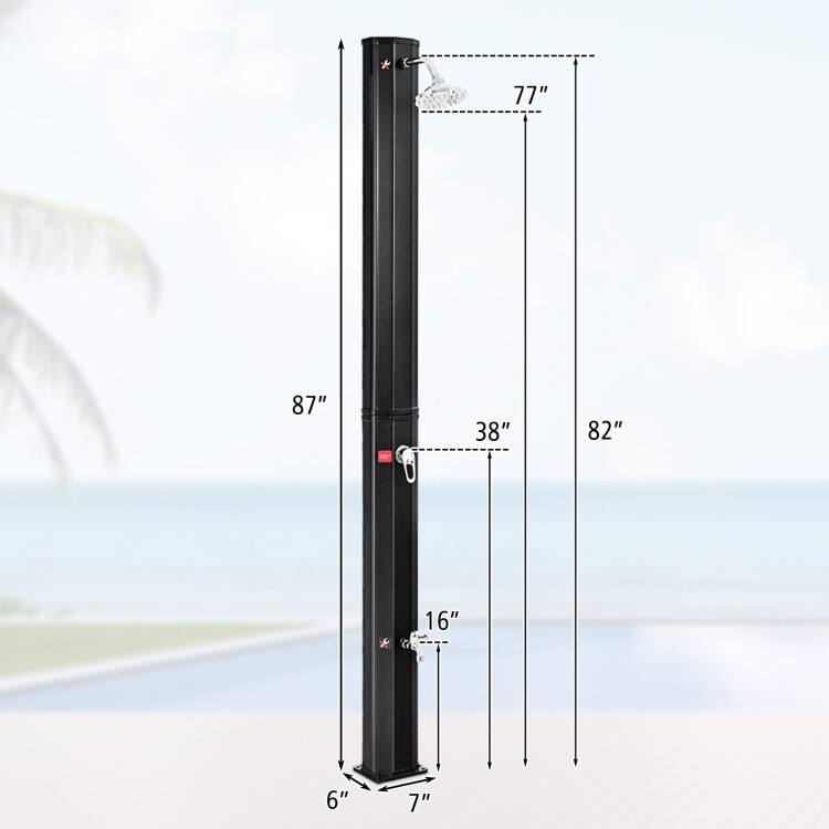 77" 87" 38" 82" 16" 6" 7"