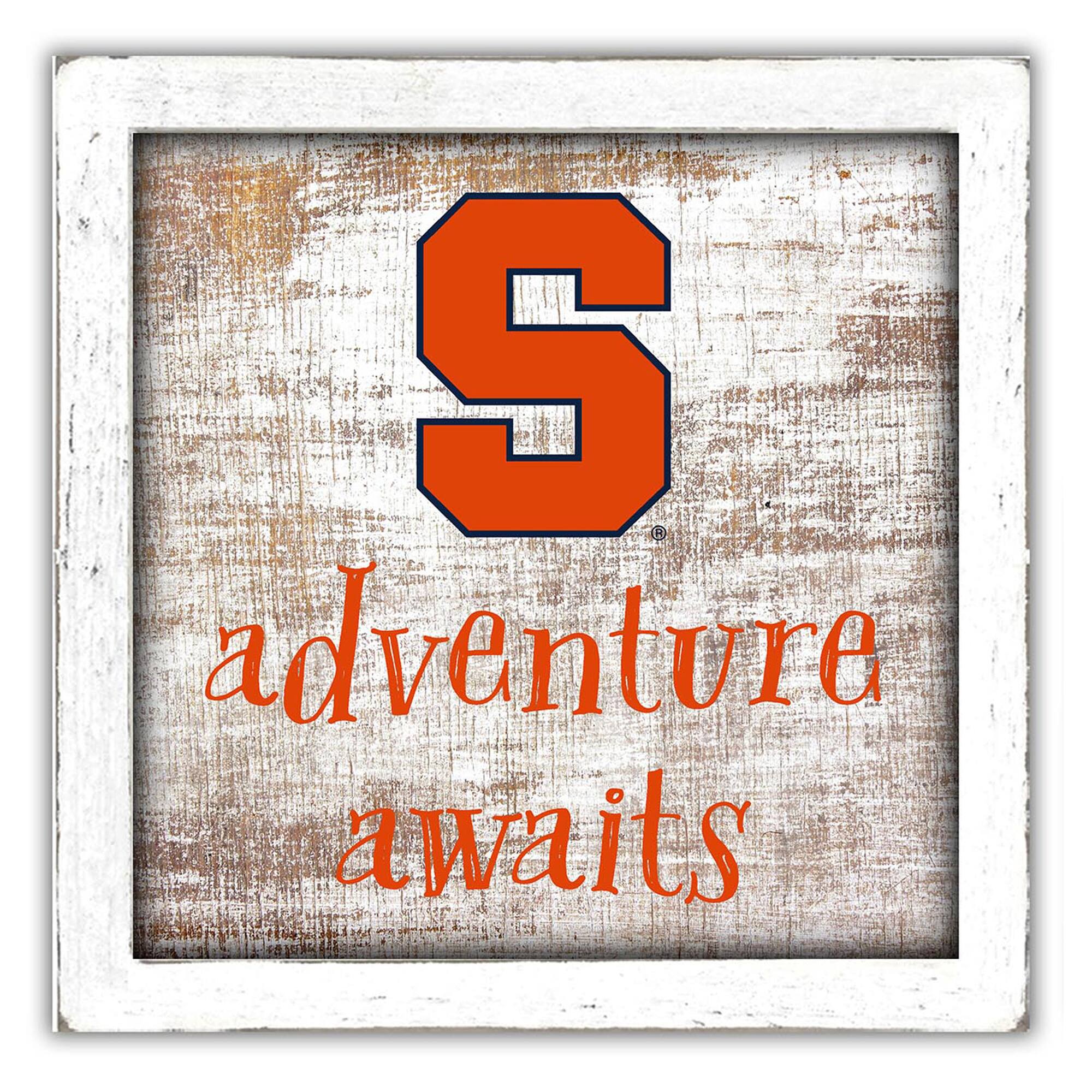 Syracuse Orange 14'' x 13'' Adventure Awaits Money Box