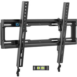 Dazzed Corner - Low Profile Tilt TV Wall Mount 23–55", Anti-Glare 8°, VESA 400x400 - Black
