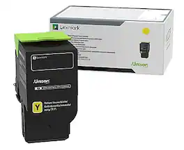 Lexmark - 58 Yellow Extra High Yield Toner Cartridge (78C0X40)