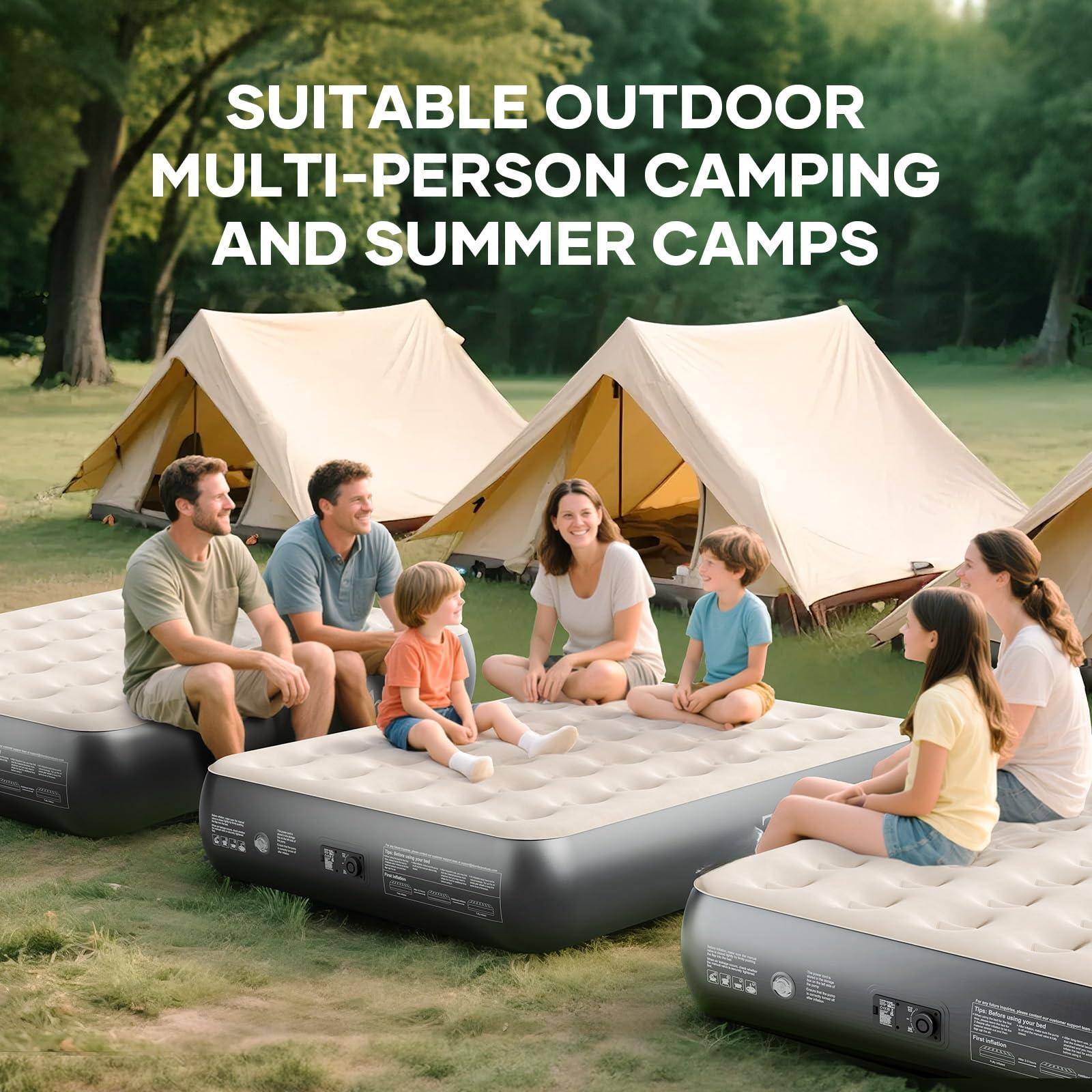 SUITABLE OUTDOOR MULTI-PERSON CAMPING AND SUMMER CAMPS