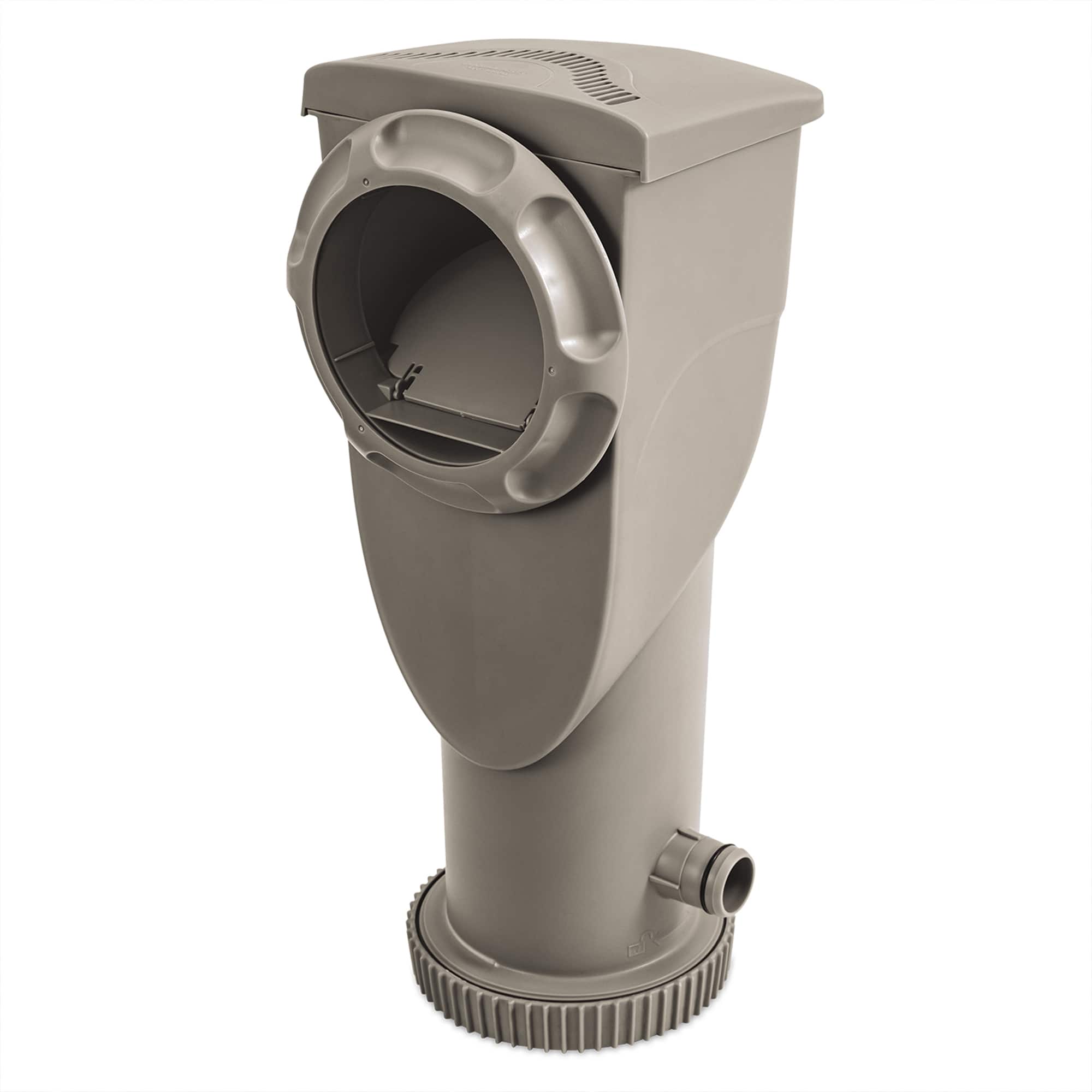 Funsicle - 1500 Gallon SkimmerPlus Filter Pump System for Above Ground Pool, Gray