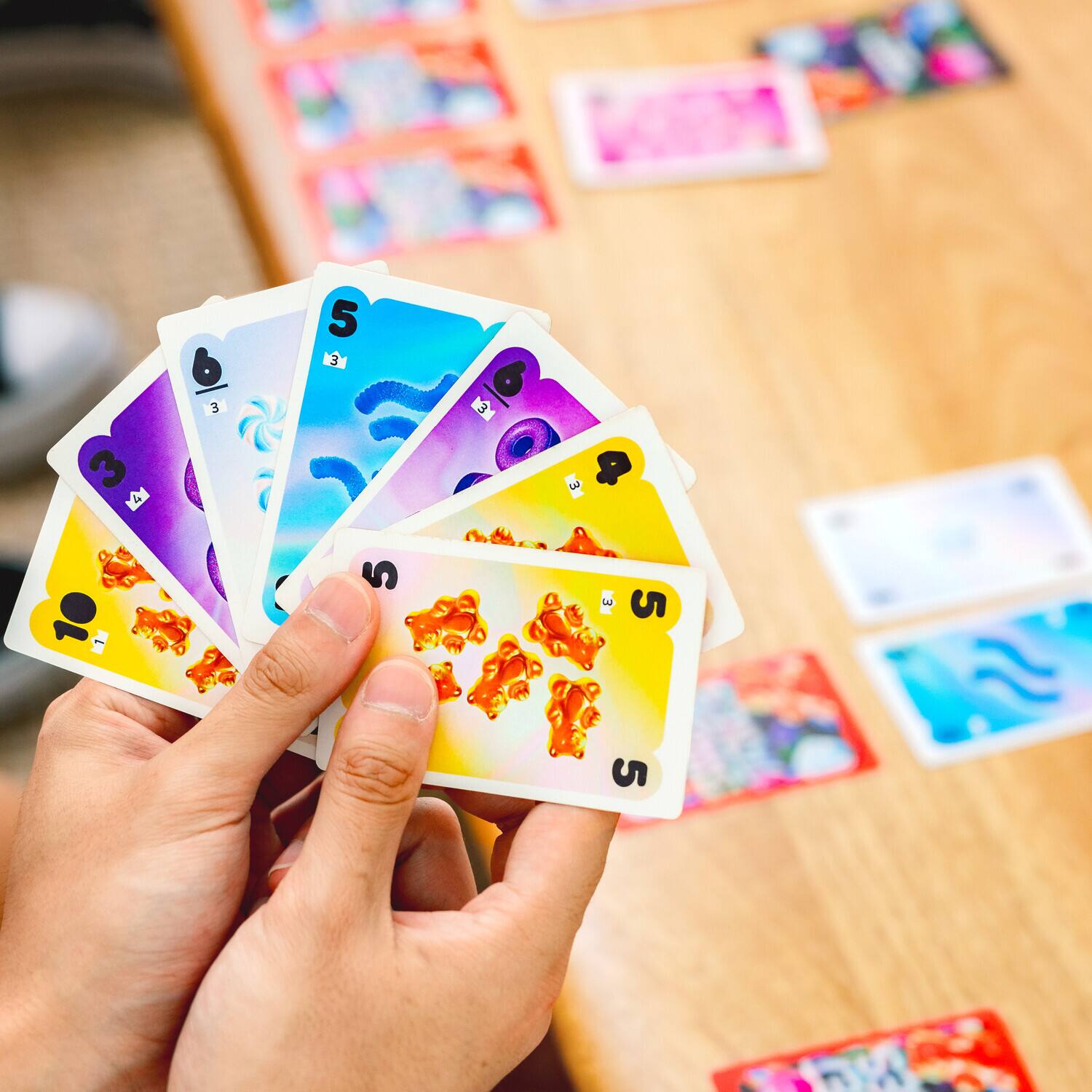 Alt View 2. Hasbro - Sweet Takes - Card Game   - GAMES (MISC) - Multicolor.
