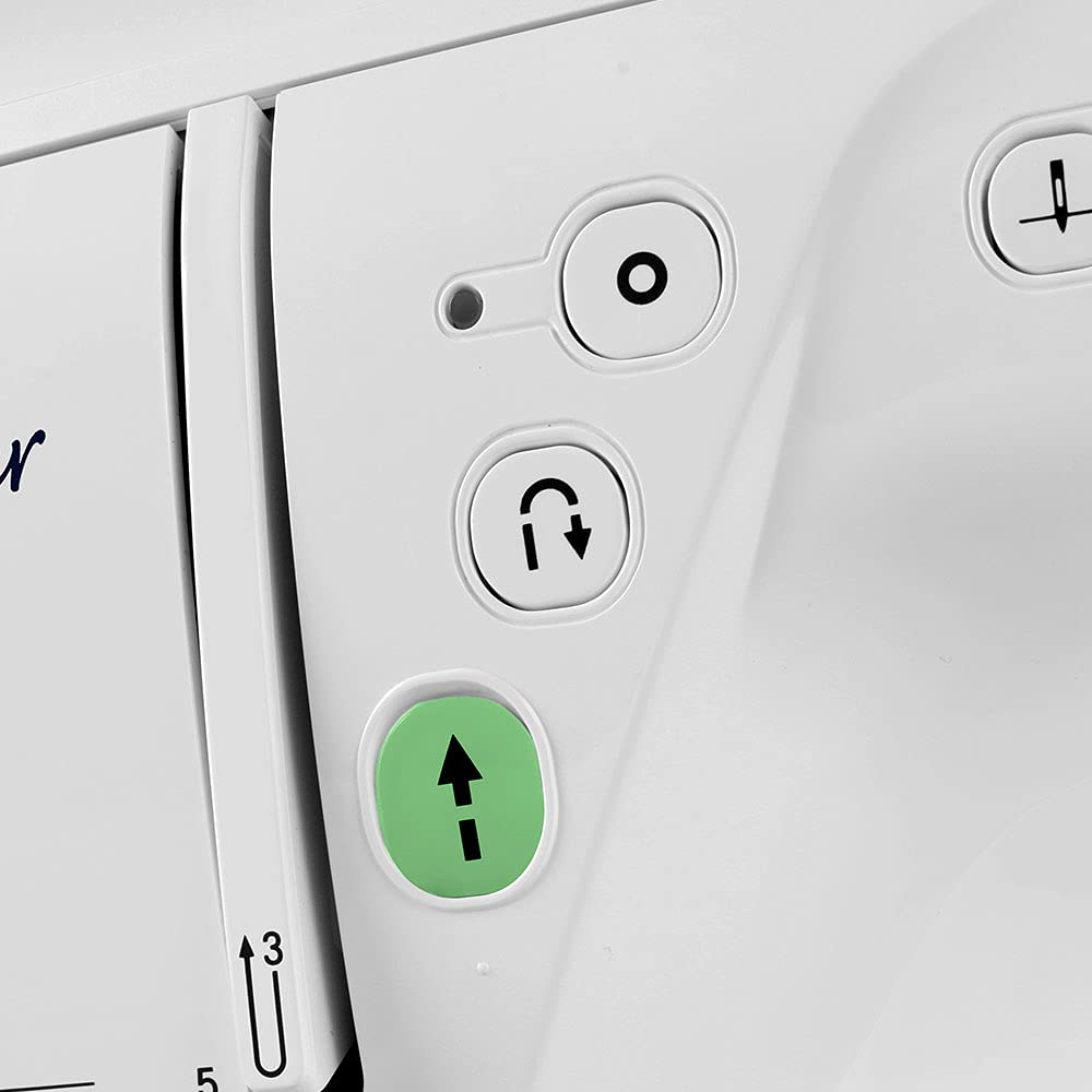 Alt View 2. Brother - Brother Innov-ís Pacesetter PS500 Computerized Sewing Machine - Includes 5 Sewing Foot Pack + Ready, Set, Sew Video - White.