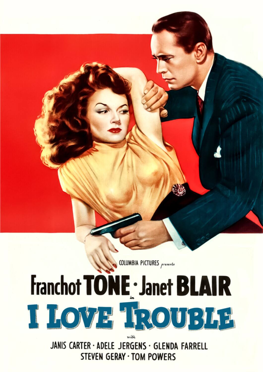 Front. I Love Trouble   - DVD.