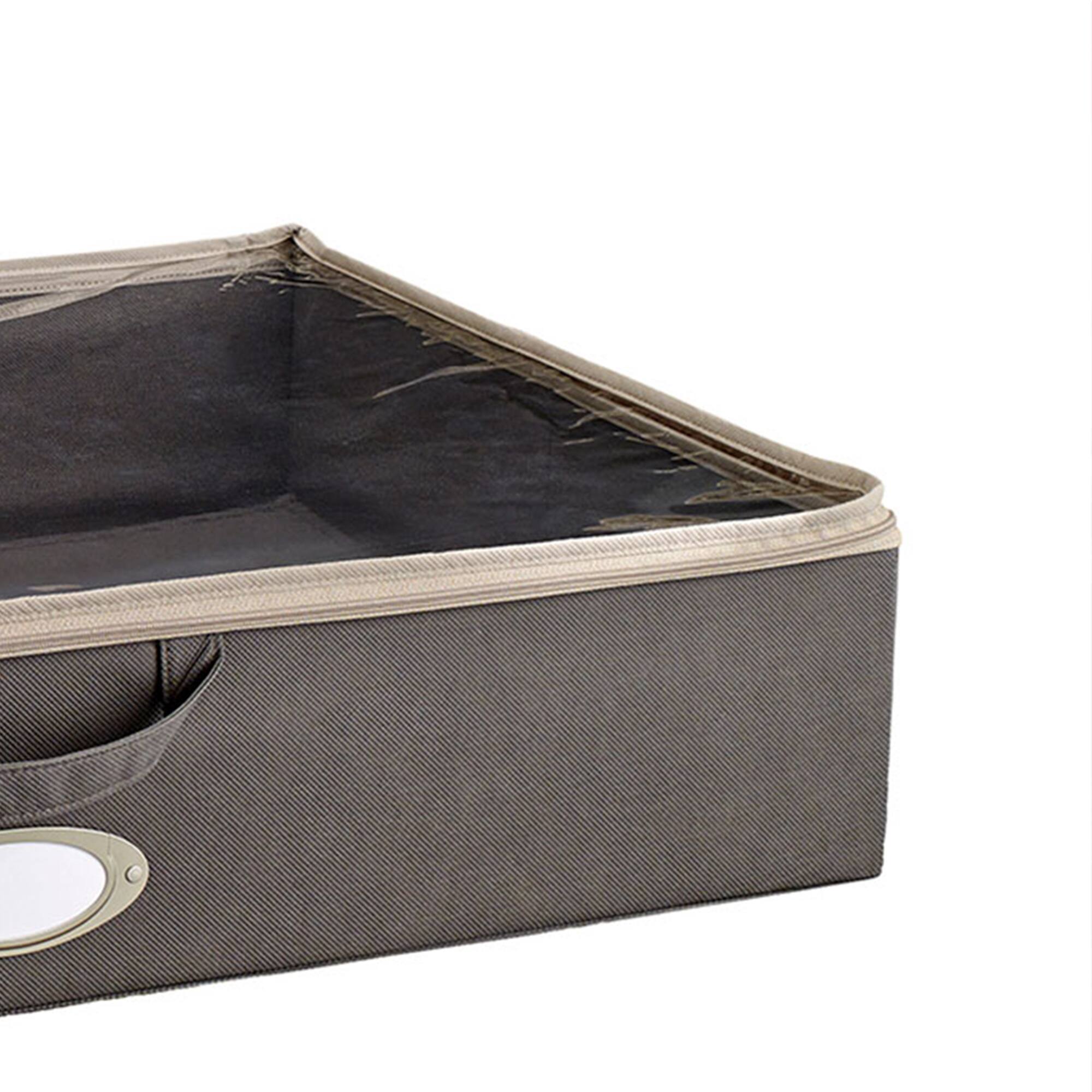 Alt View 4. ClosetMaid - ClosetMaid 3149500 Fabric Organizer Multiple Item Storage Zip Bag, Charcoal.