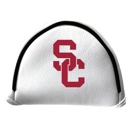 Team Golf - USC Trojans Mallet Putter Cover - White