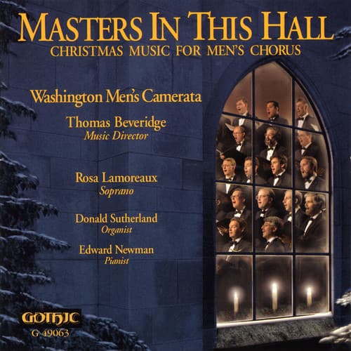 Washington Men's Camerata - Masters in This Hall: Christmas Music Men's Choru  - COMPACT DISCS