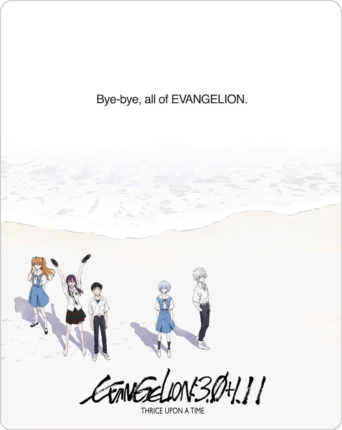 Evangelion: 3.0+1.01 Thrice Upon A Time (Steelbook)  - BLU-RAY