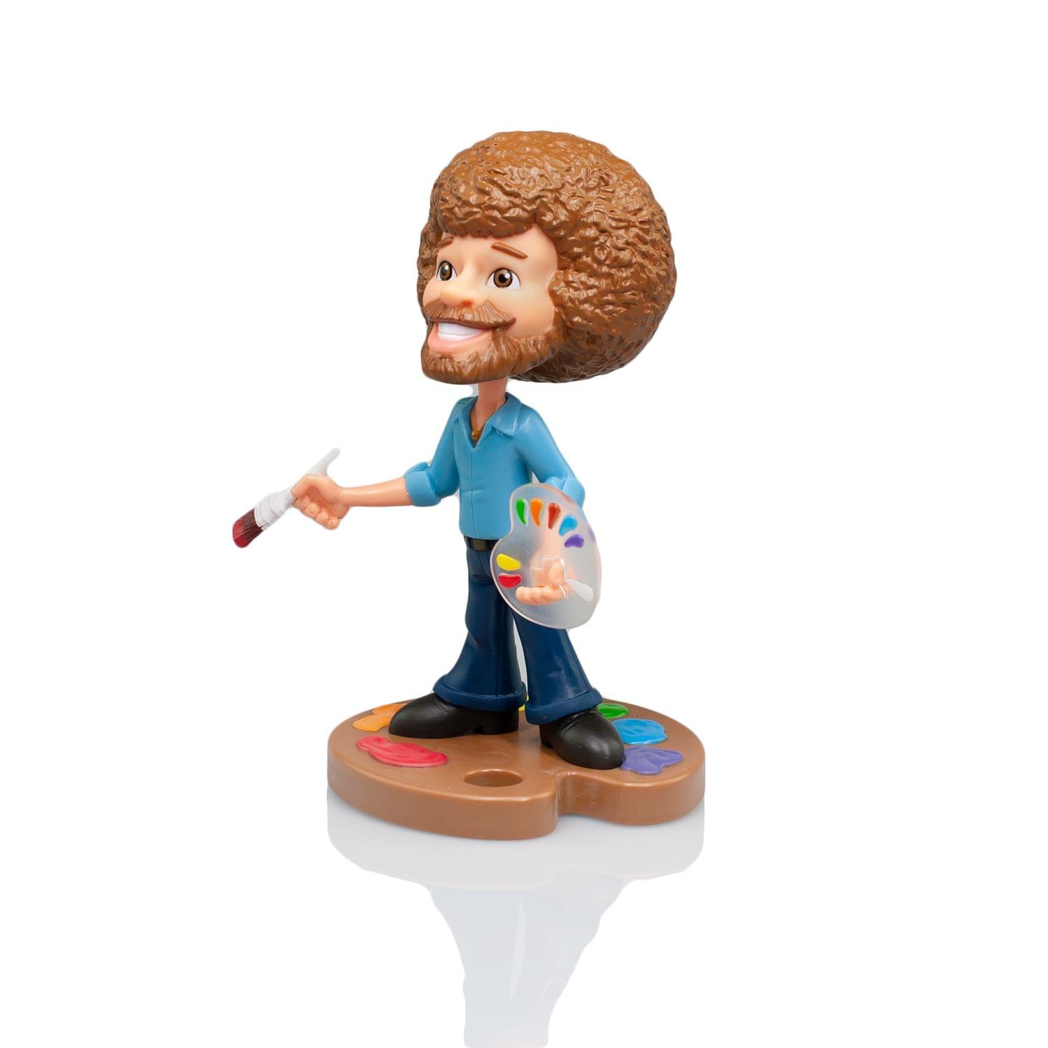 Alt View 1. Toynk - TOONIES BOB ROSS 6.5" VINYL FIGURE COLLECTIBLE | FULL COLOR VERSION - Multi-Color.