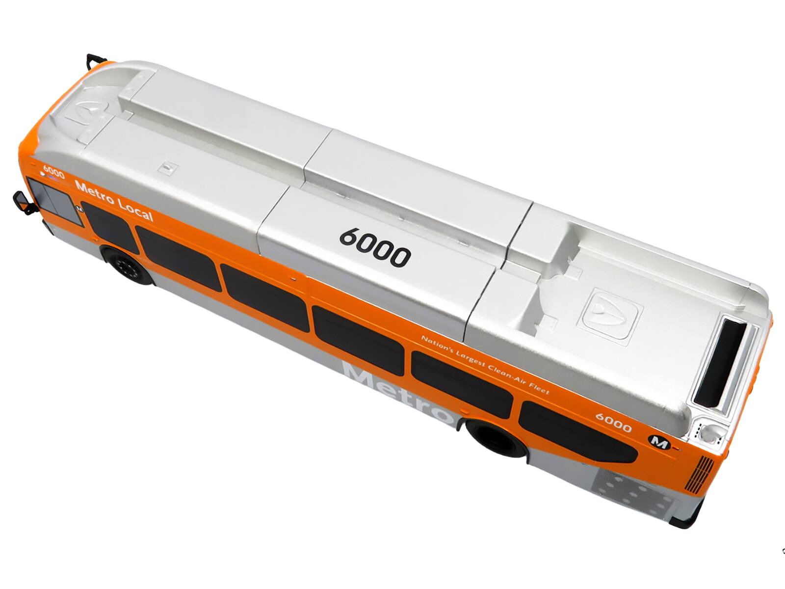 6000 Metro Local  
6000 Nation's Largest Clean-Air Metro Fleet  
6000 M