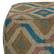 Alt View 14. Simpli Home - Johanna Square Pouf - Multi-Color.