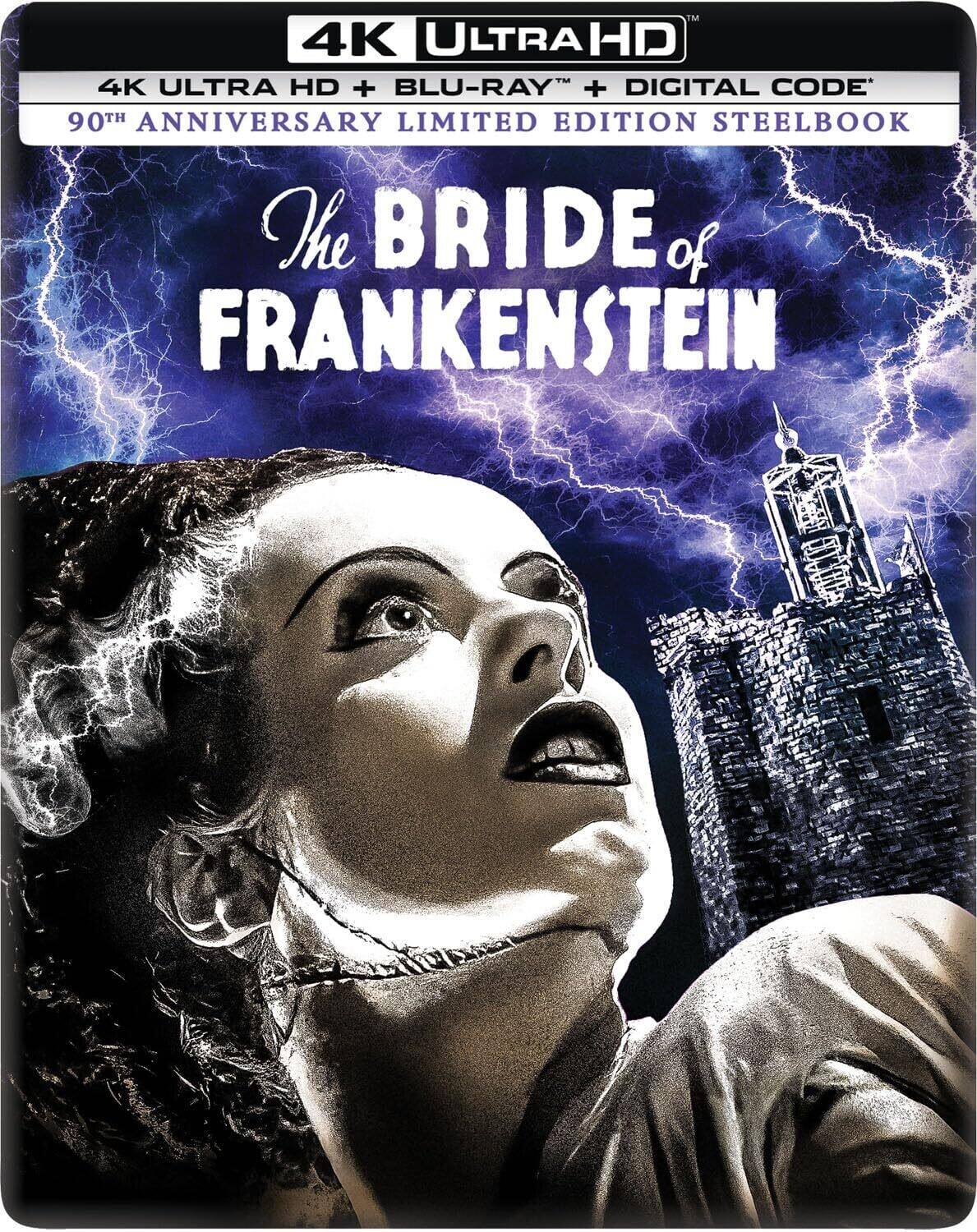 Bride of Frankenstein (Steelbook)   - 4K Blu-Ray [4K Ultra HD Blu-ray]