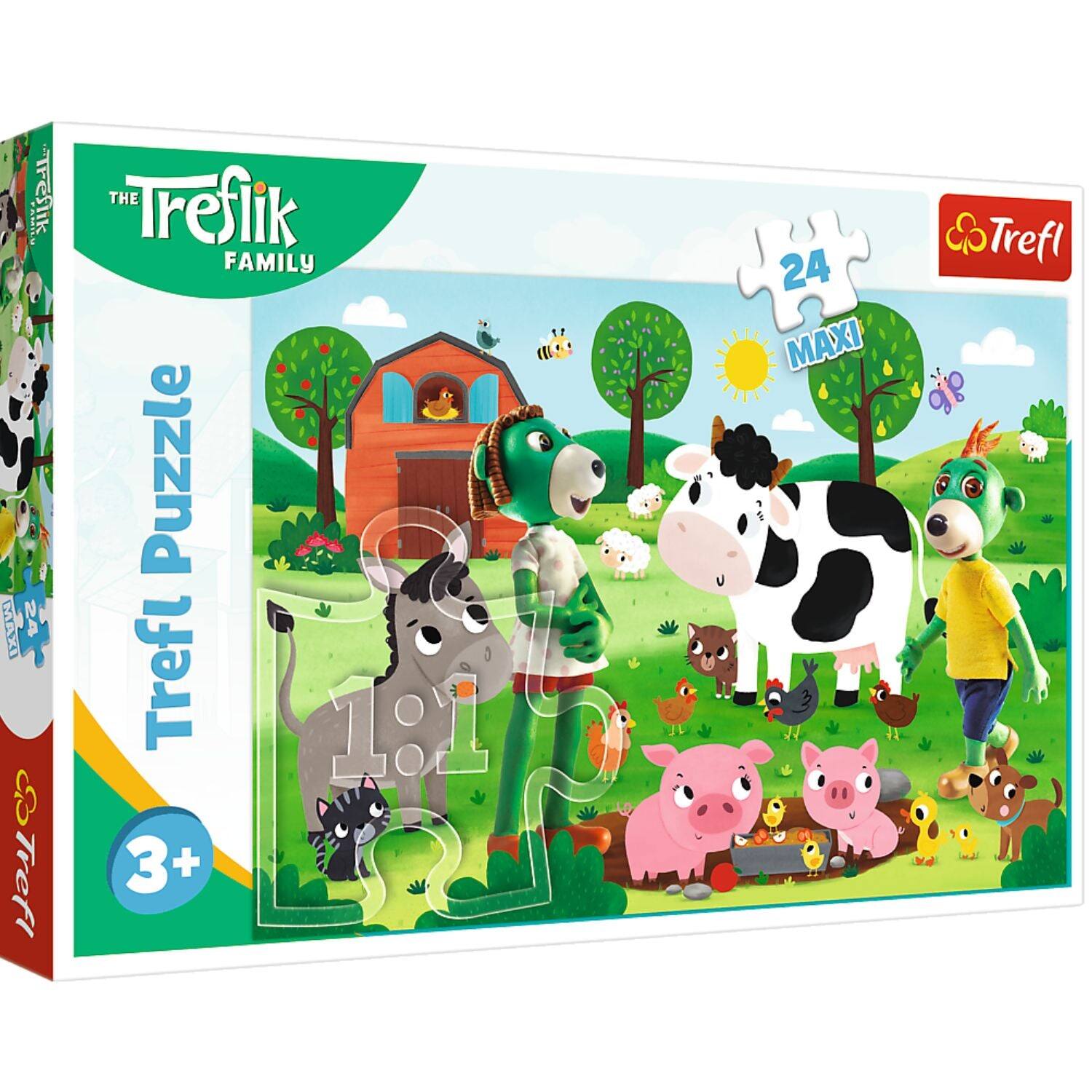 FAMI TreSlik SP Trefl  
THE TreSink FAMILY Puzzle Trefl 180 3+  
24 MAXI  
Treft
