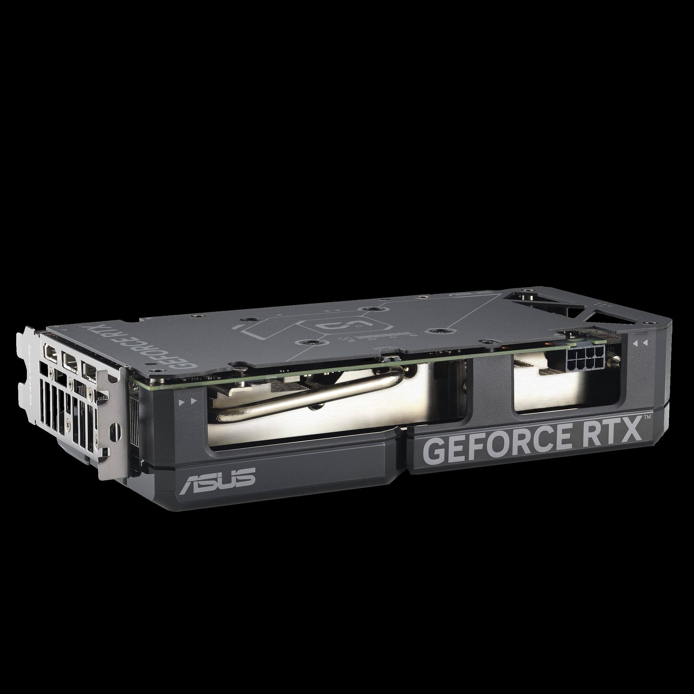 Alt View 12. ASUS - NVIDIA GeForce RTX 4060 Ti Dual Overclock 16GB GDDR6 PCI Express 4.0 Graphics Card - Black.