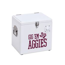 Indigo Falls - Texas A&M Aggies 24-Can Party Cooler - White