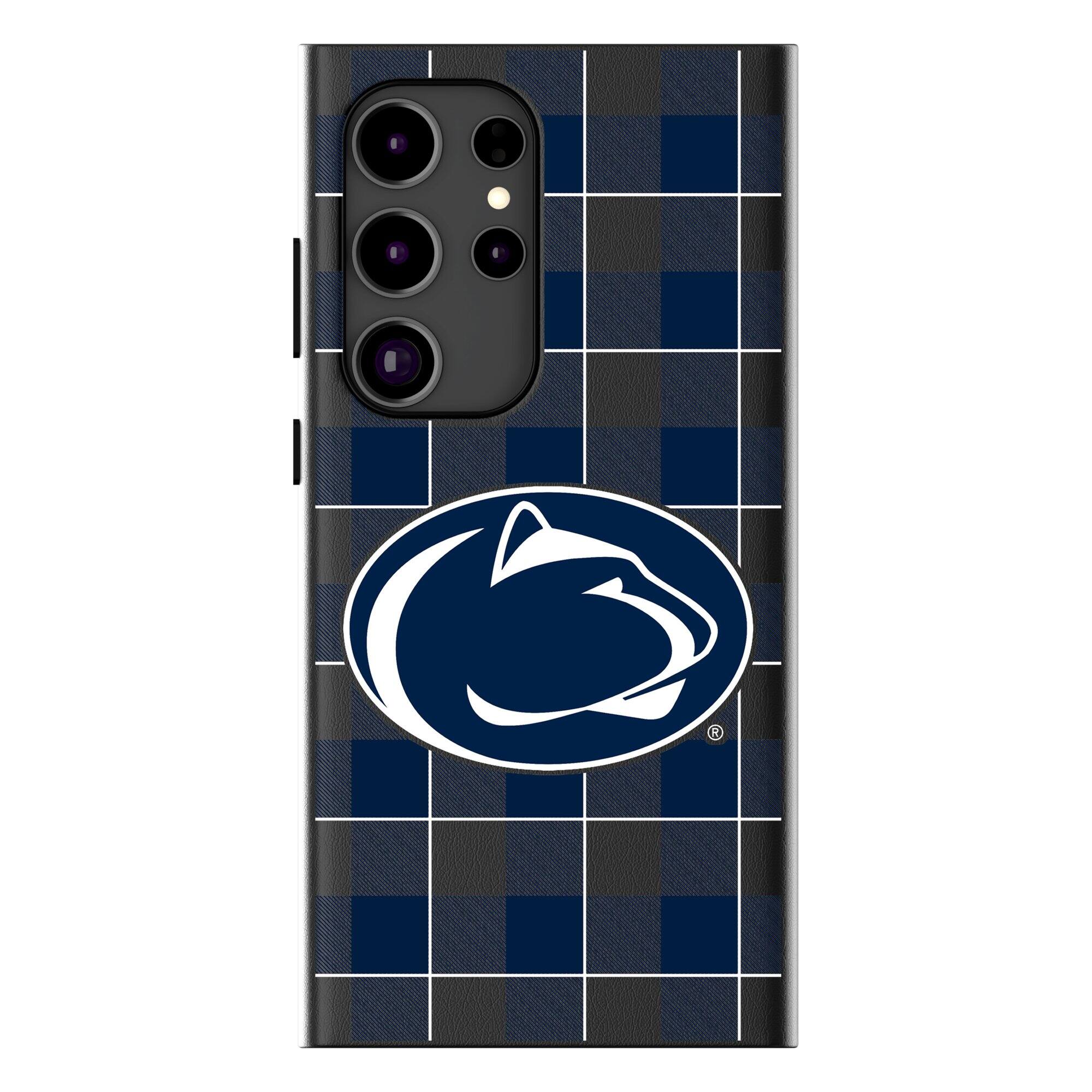 Keyscaper - NCAA - Penn State Nittany Lions Plaid Galaxy Magnetic Bump Case - S25 Ultra - Black price history on PriceWatchPro