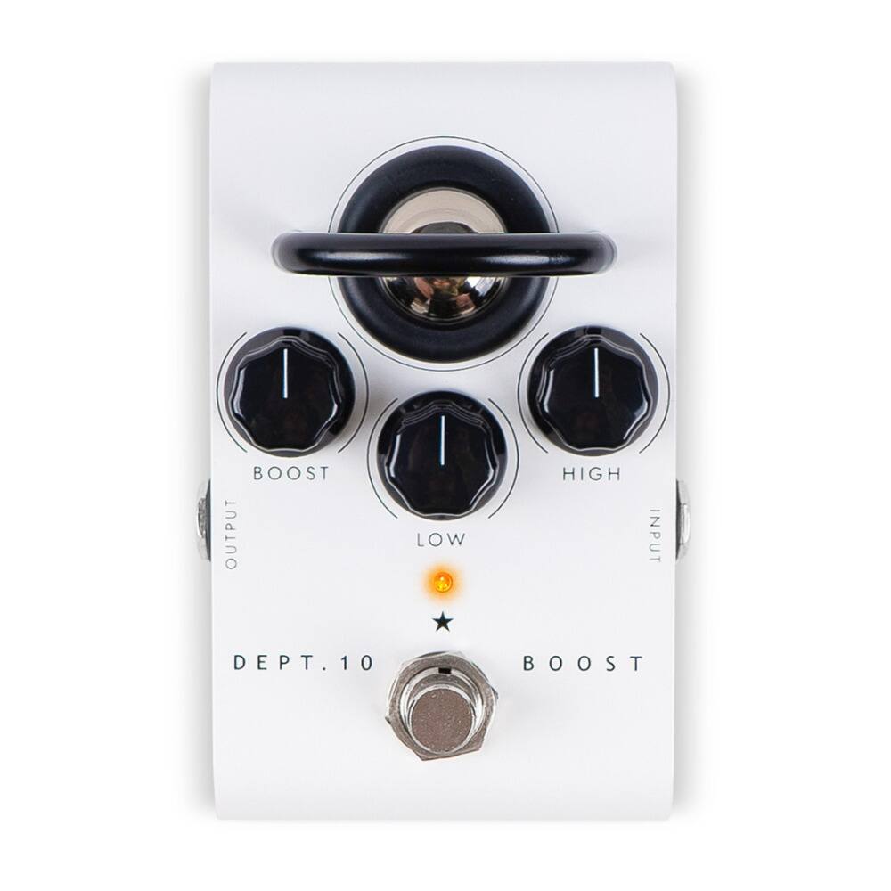 BOOST OUTPUT  
LOW | HIGH INPUT  
DEPT. 10 BOOST