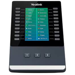 EXP50 Color-Screen Expansion Module - 4.3" LCD 60 Keys BLF/DSS for Yealink T5 Series IP Phones - Black