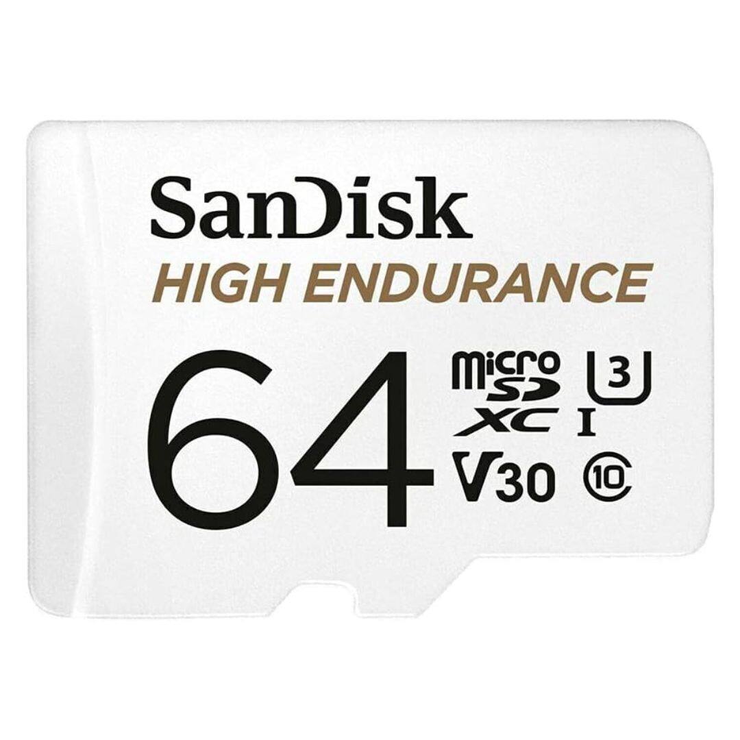 SanDisk HIGH ENDURANCE microSDXC I 64GB V30 U3