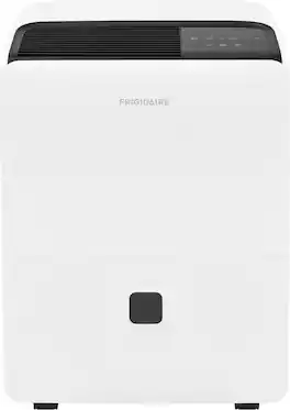 Frigidaire - 60 Pint Built-In Pump Dehumidifier up to 5000 Sq Ft, White