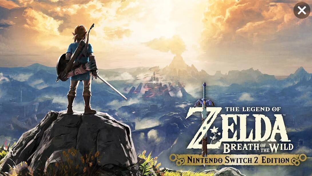 Switch 2 System, Nintendo The Legend of Zelda: Breath of the Wild