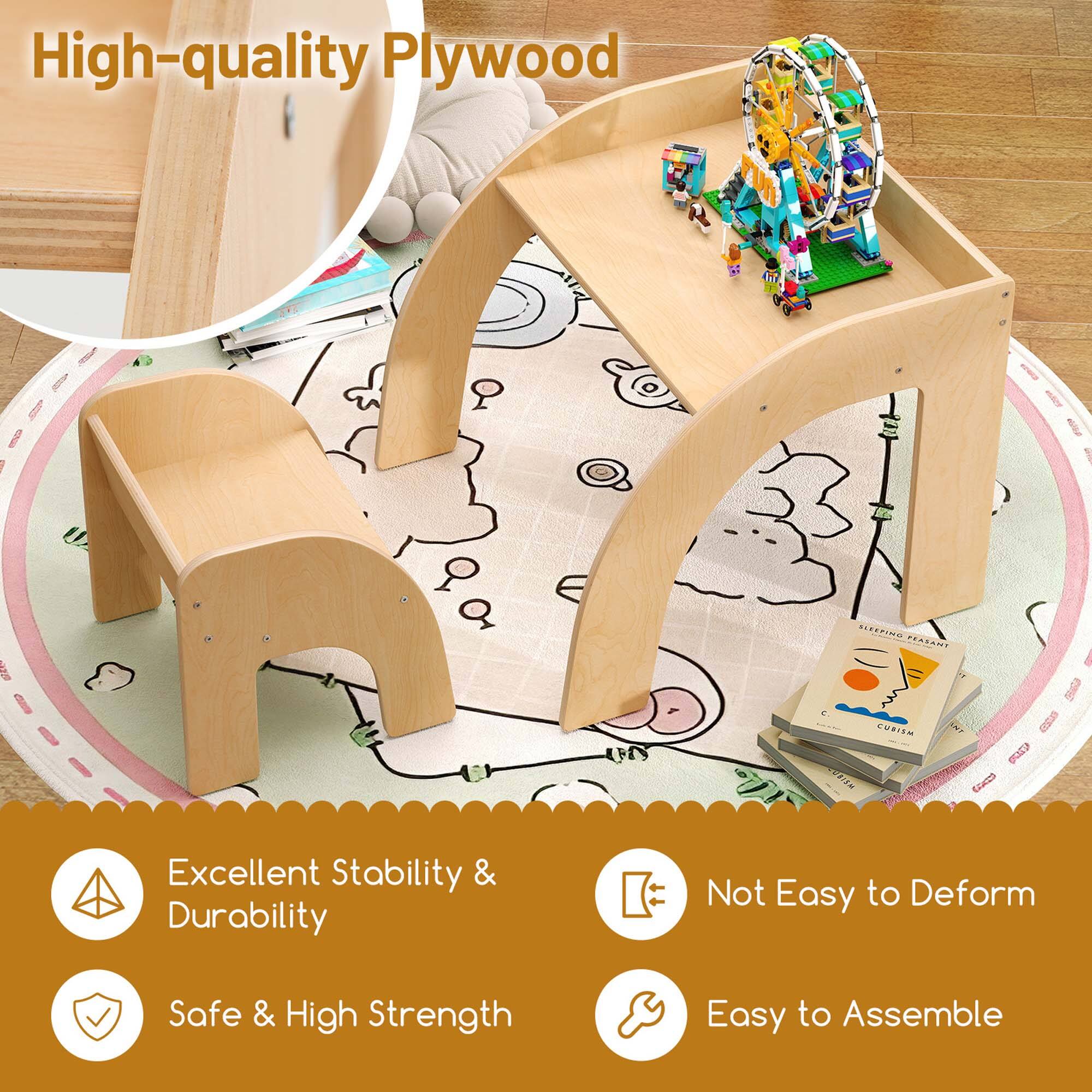 High-quality Plywood

Excellent Stability & Durability

Safe & High Strength

Not Easy to Deform

Easy to Assemble