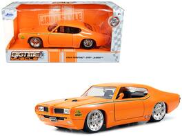 1969 Pontiac GTO Judge Pro Stock 1/24 Diecast Car Model by Jada - Orange