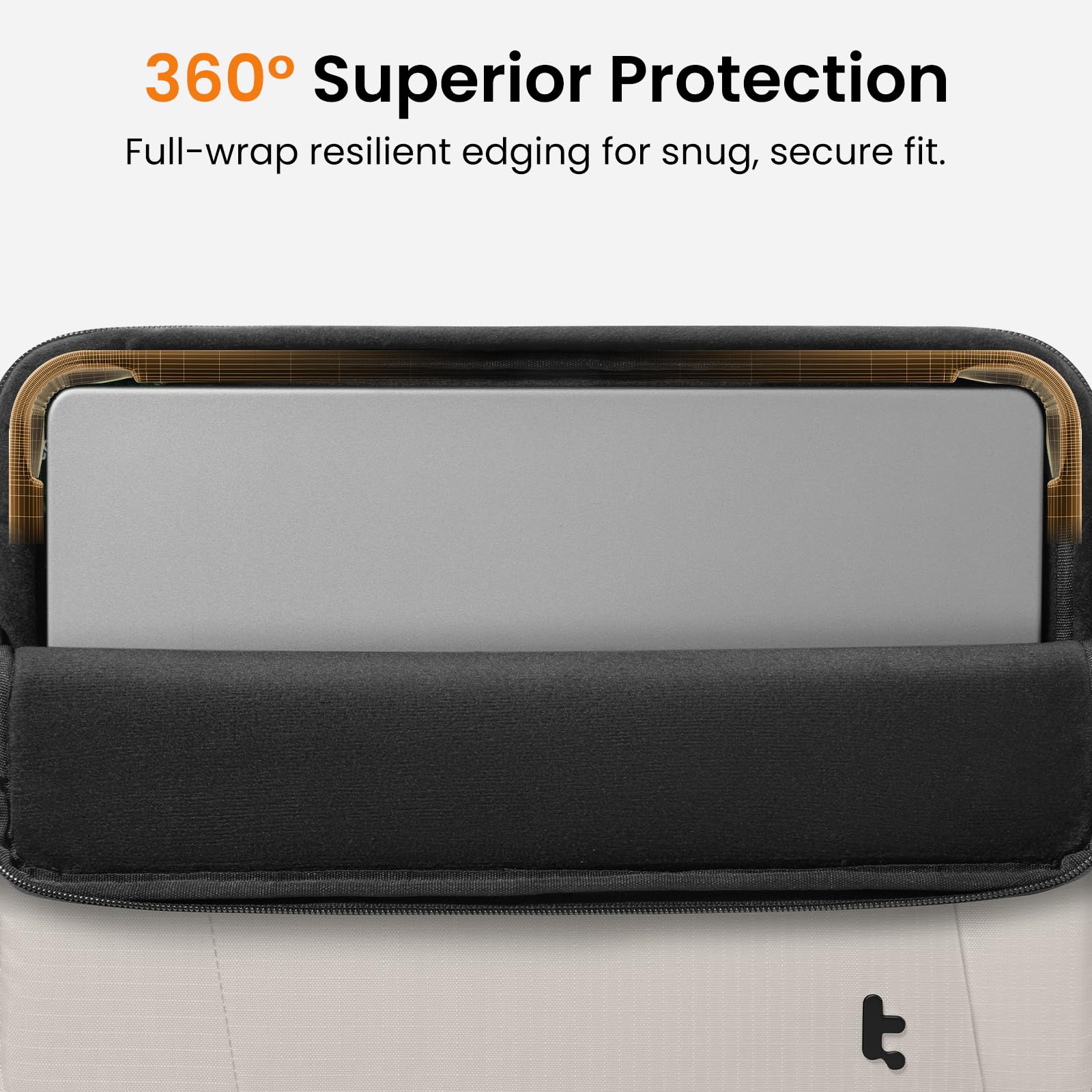 360° Superior Protection  
Full-wrap resilient edging for snug, secure fit.