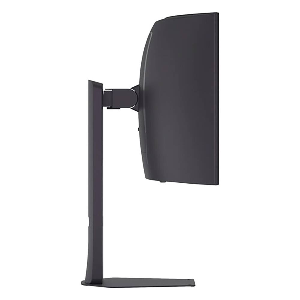 Back. LG - UltraGear 34" OLED Curved WQHD 240Hz 0.03ms AMD FreeSync Premium Pro Gaming Monitor w/ HDR + 26 Month Warranty Bundle - Black.