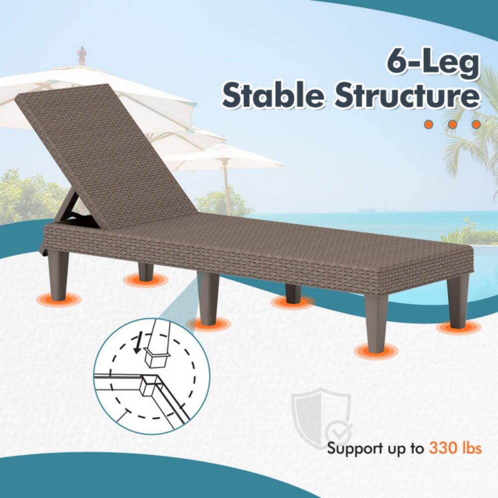 6-Leg Stable Structure  
Support up to 330 lbs