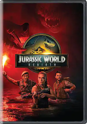 Front. Jurassic World Rebirth - DVD.