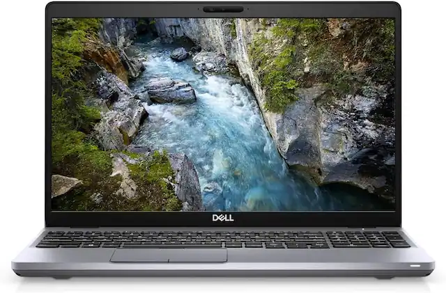 Front. Dell - PRECISION 3551 15.5" INTEL CORE I7-10850H - 16GB RAM, 512GB SSD - Windows 11 Pro.