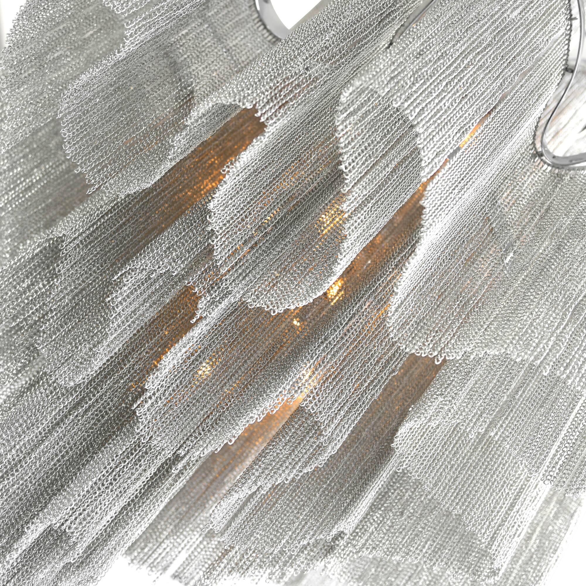 Left. CWI Lighting - Daisy 16 Light Down Chandelier With Chrome Finish - Chrome.