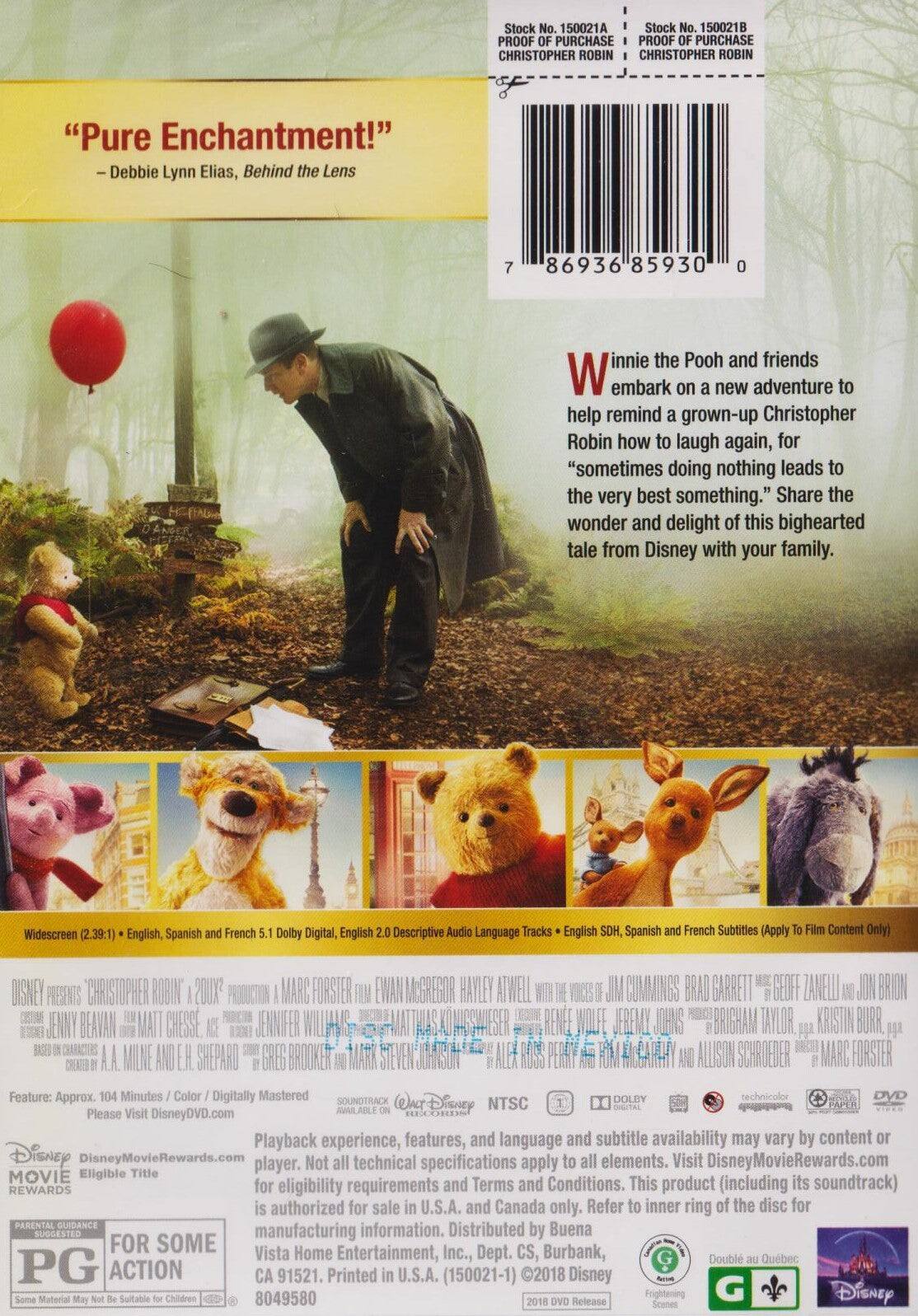 Alt View 1. Christopher Robin [DVD].