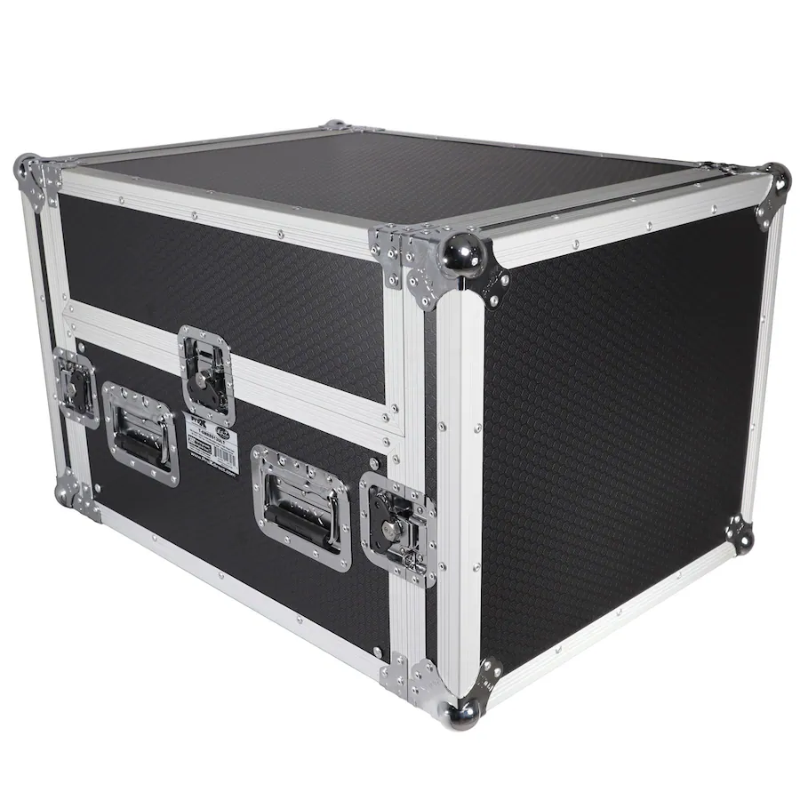 Airplane Computer Case ProX T 6MRSS13ULT Flight Case with Laptop Shelf for 6U Rack x 13U Top ...