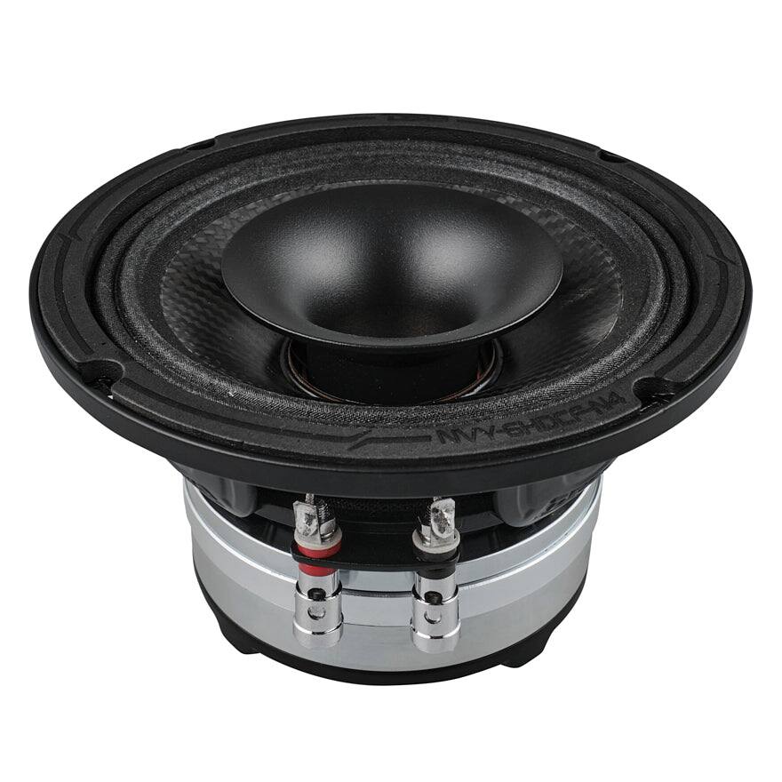 Angle. DS18 Audio - 6.5" Hybrid Loudspeaker With Carbon Fiber Cone, Compression Driver and Neodymium Magnet | 300W RMS 4-Ohm.