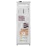 Koolmore - 24 in. 12 cu. ft. Commercial Auto Defrost Glass Door Reach-In Freezer in White (KM-RIF-1GD12C-A) - Stainless Steel