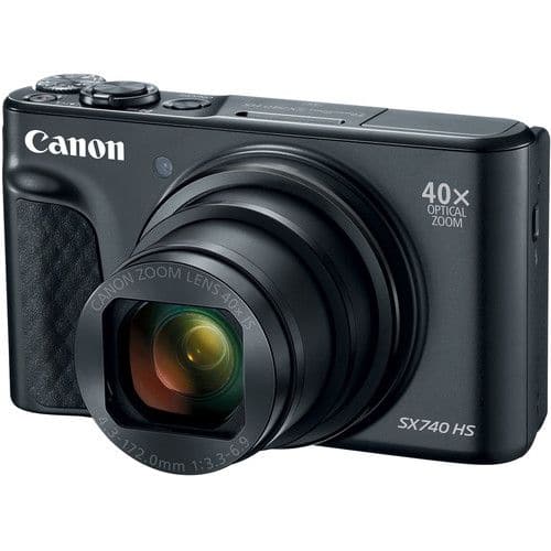 Canon 40x Optical Zoom Lens
4.3-172mm 1:3.3-6.9
SX740 HS
