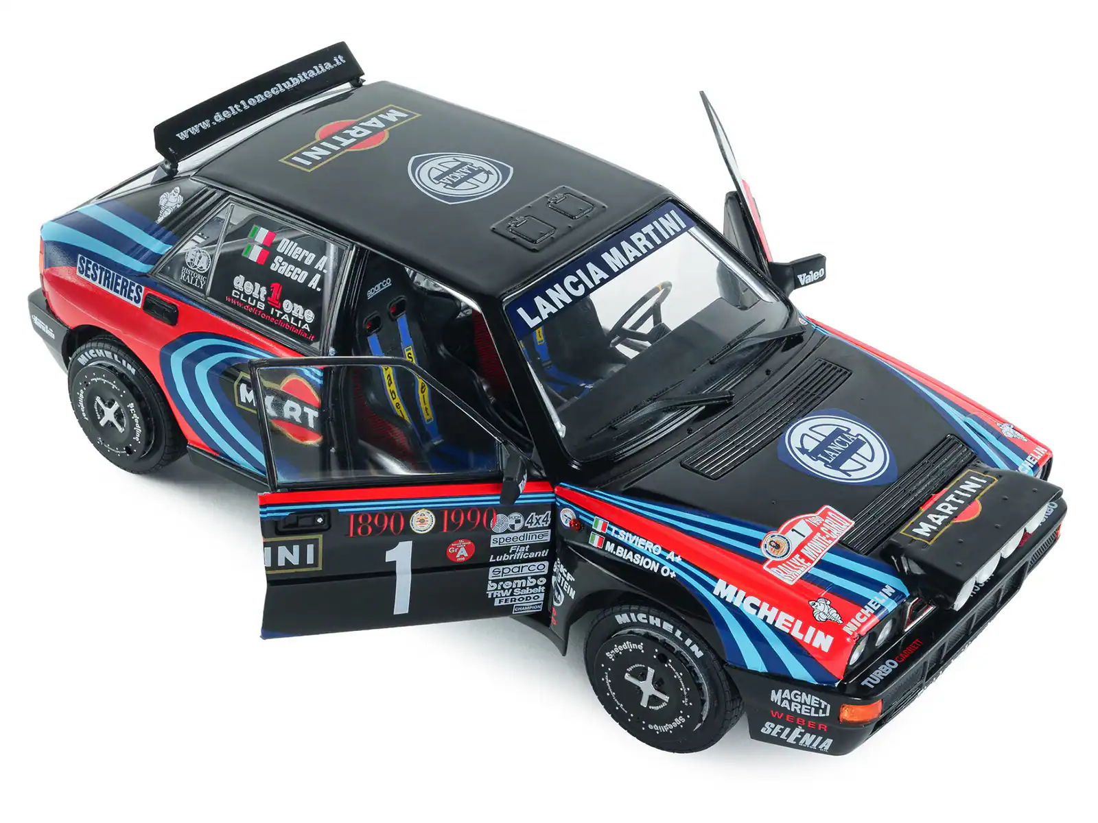 www.deltoneclubitalia.it

MARTINI YENVE
Sacco Ollero A. MARTINI
SESTRIERES RALLY CLUB
delt 1 A. S
LANCIA

www.deltoneclubitalia.it
ITALIA

E NICHBLIN
E x M LRT 8
1 LANCIA
ND CHELIN
1890 1990
speedline 4x4
T.SIVIERO
MNT-CL

MARTINI ORA CF
Plat OWANOP INI
Lubrificanti
M.BIASION A+
BALIVE
sparco 0+
1
TRW
brembo
FEBODO
Sobsodt
TTEIM
MICHELIN
NICHEL
N geding
MICHELIN
7T20843
TURBO
MARELLI
WEBER
SELNIA