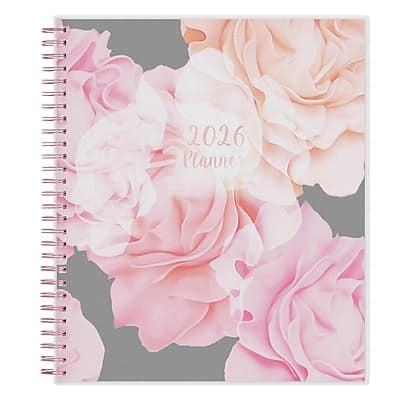 Blue Sky - 2026 Joselyn 8" x 10" Calendar Year Monthly Planner, Plastic Covered - Multicolor