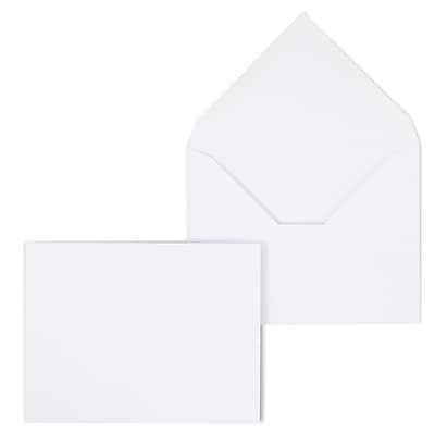Front. Staples - Gummed Invitation Envelopes, 5 3/4" x 4 3/8", 250/Box - White.