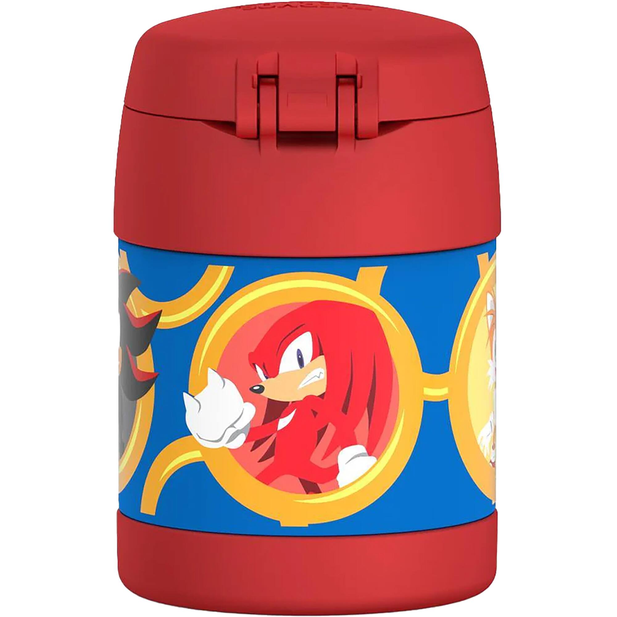 Alt View 1. Thermos - Thermos 10 oz. Kid's Funtainer Insulated Stainless Food Jar - Sonic The Hedgehog - Sonic The Hedgehog.