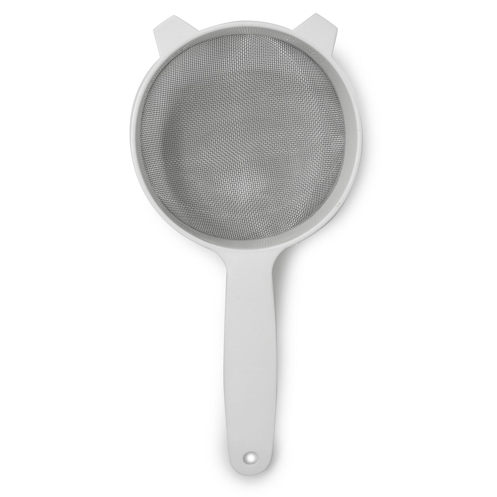 Alt View 1. Norpro - Mesh Strainer with Stainless Steel Basket, 5-Inch - Silver.