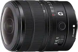 FE 8-14mm F3.5G Fisheye Zoom Lens for Sony DSLR and Mirrorless Cameras - Black
